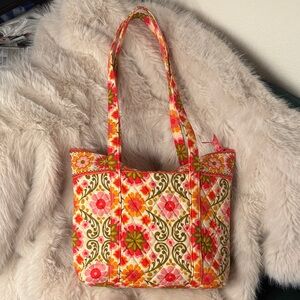 Vera Bradley -  Floral Quilted Tote Bag